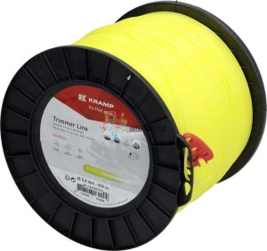 Żyłka tnąca Ø 2.4mm 439m okrąła żółta Kramp NL24439RKR