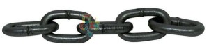 Łańcuch studzienny Ø 6 mm x 24 mm czarny AK60B