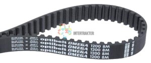 Pas zębaty Omega 8M 20 mm, 141 zębów 8M112820