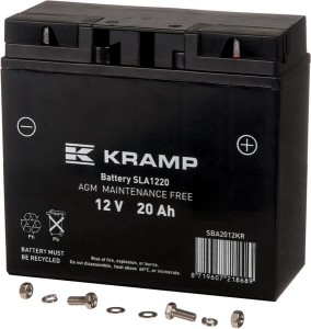 Akumulator 12V 20Ah 140A Kramp SBA2012KR
