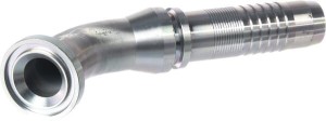 Końcówka węża SFL-NS z kołnierzem 45° 3000, DN32 50.8 mm SFLNS322045