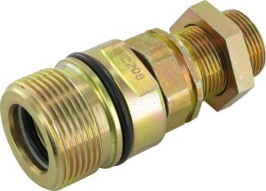Szybkozłącze skręcane 1/2" gwint grodziowy M24x1.5 16S - gniazdo SKSF12T24