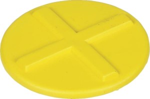 Klips znakujący pokrywy szybkozłącza, żółty (+) SKV9FCLPLUSYELLOW