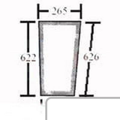 Szyba boczna (prawa) 04316654 - Intertraktor
