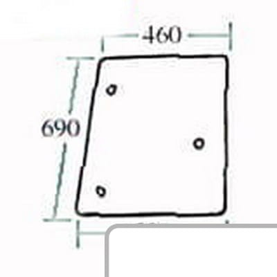 Szyba boczna 04339832 - Intertraktor