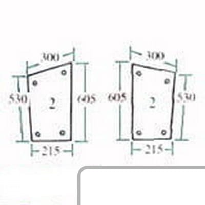 Szyba boczna (prawa i lewa) 04340330 - Intertraktor