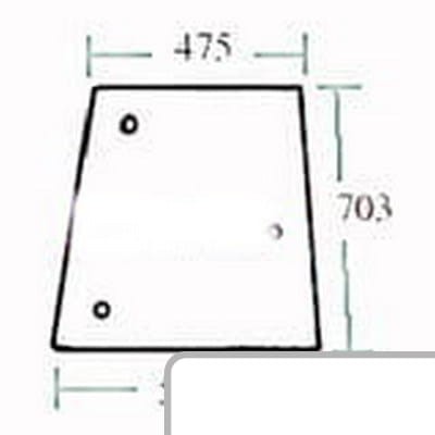 Szyba boczna 04350516 - Intertraktor