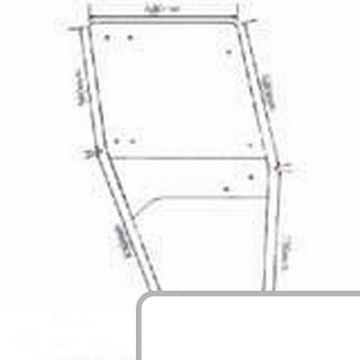 Szyba drzwi (prawa) 04358530 - Intertraktor