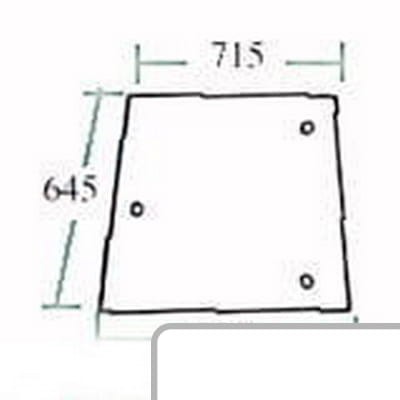 Szyba boczna 04363398 - Intertraktor