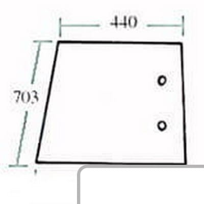 Szyba boczna 04383617 - Intertraktor