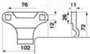 Docisk kosy 11-0007