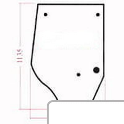 Szyba drzwi lewa 1546818C2 - Intertraktor