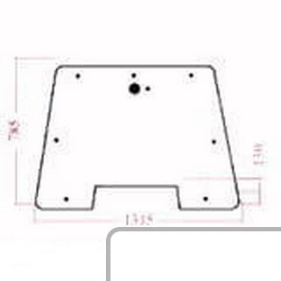 Szyba przednia 238520A3 - Intertraktor