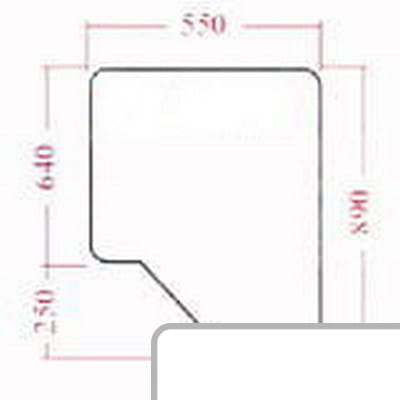 Szyba drzwi 3233051R1 - Intertraktor