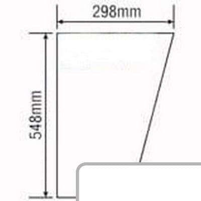 Szyba boczna K262897 - Intertraktor