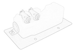 Zbiornik spryskiwacza 47954525-CNH