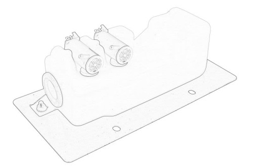 Zbiornik spryskiwacza 47954525-CNH - Intertraktor