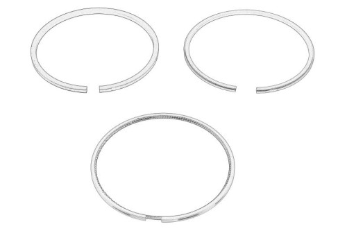 Zestaw pierścieni tłoka 4181A033 - Intertraktor