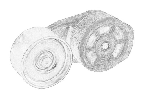 Napinacz paska rozrządu 0021841670-CL - Intertraktor
