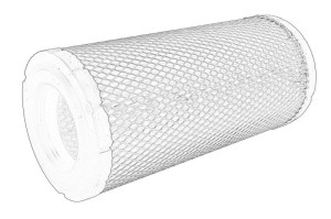 Filtr powietrza 0.900.0301.1