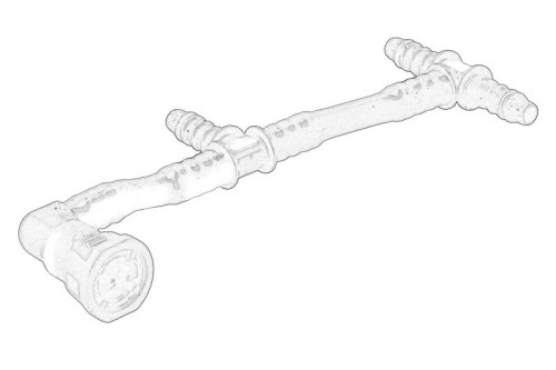 Przewód paliwowy AL173297-JD - Intertraktor