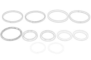 Zestaw naprawczy przekładni kierowniczej ze wspomaganiem AL175094-JD