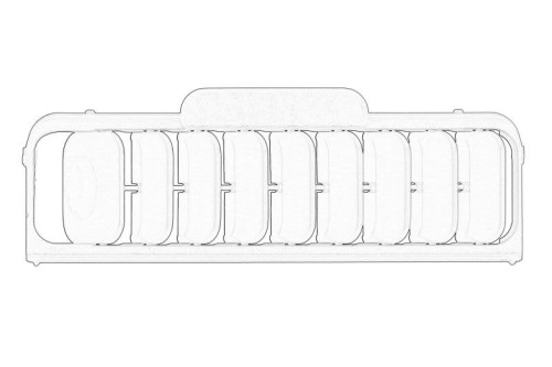 Kratka wentylacyjna/elementy AL152147-JD - Intertraktor