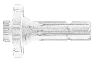 Końcówka wałka WOM/PTO 0071034100000-AGCO