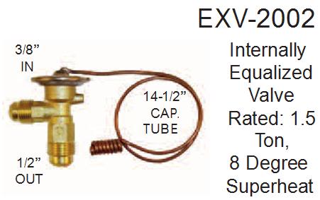 Zawór rozprężny klimatyzacji EXV-2002 - Intertraktor