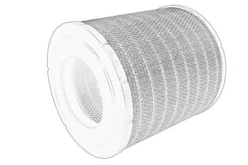 Filtr powietrza RE596317-JD - Intertraktor