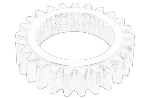 Koło zębate skrzyni biegów 0011125270-CL - Intertraktor