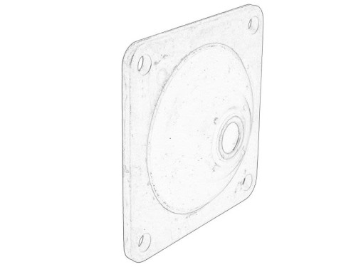 Silentblock zawieszenia kabiny 0.034.0613.3 - Intertraktor