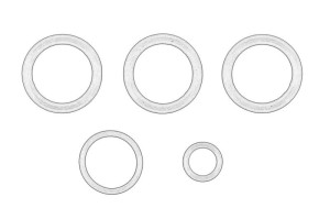 Zestaw uszczelniaczy skrzyni biegów AL207509-JD