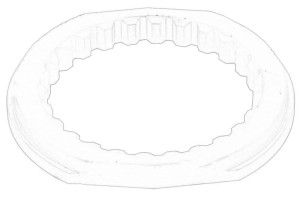 Koło pośrednie sprzęgła 6005019376-CL