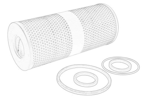 Filtr hydrauliczny 72511240-MF - Intertraktor
