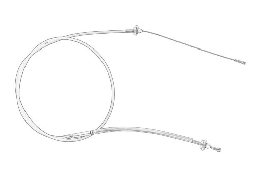 Linka gazu 0022472171-CL - Intertraktor