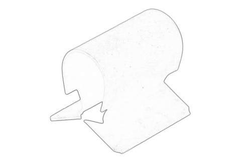 Zacisk przewodu 87622826-CNH - Intertraktor