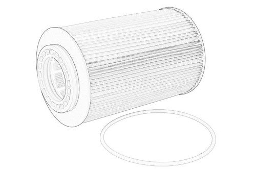 Filtr hydrauliczny 0019851200-CL - Intertraktor