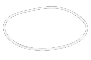 Oring skrzyni biegów 6005031647-CL