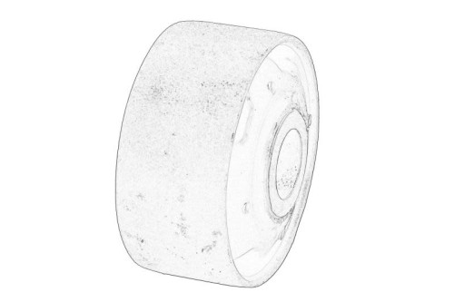 Silentblock ramy pojazdu 4297162M1-MF - Intertraktor