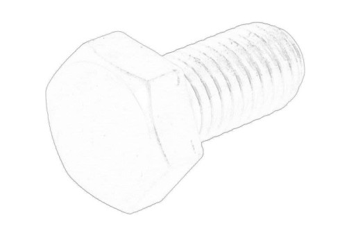 Śruba mocowania koła wału korbowego 0002373820-CL - Intertraktor