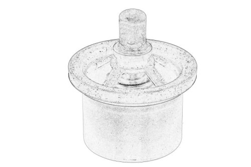 Termostat cieczy chłodzącej RE554015-JD - Intertraktor