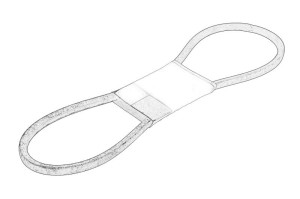 Pasek klinowy M154157-JD