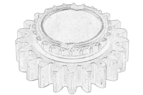 Element skrzyni biegów V45135600-MF - Intertraktor