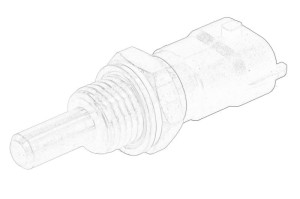 Czujnik temperatury płynu chłodzącego V836667732-MF