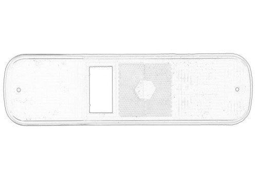 Klosz lampy tył 82004330-CNH - Intertraktor
