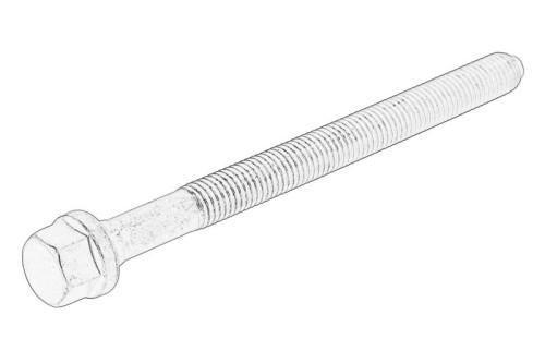 Śruba głowicy cylindrów V837069025-MF - Intertraktor