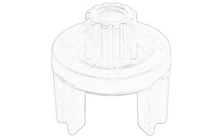 Zestaw naprawczy przekładni kierowniczej ze wspomaganiem R126641-JD