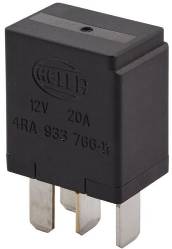 Przekaźnik, 20 A, 12 V , Hella 4RA933766111 - Intertraktor