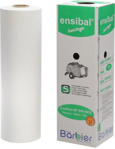 Folia do sianokiszonki Ensibal, biała, 750 mm 1598071500 - Intertraktor